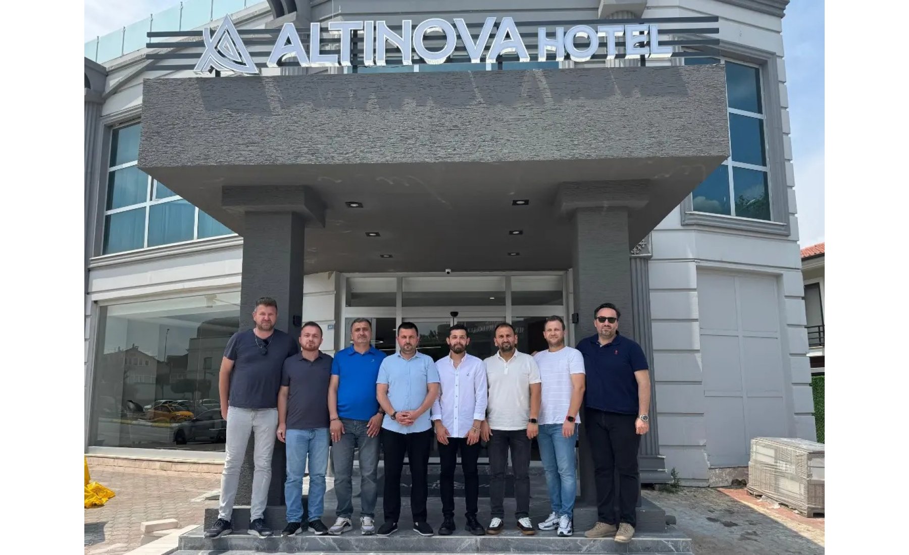 Altınova Hotel firma sahibi Sn. Celal Sürere iş yerinde ziyaret